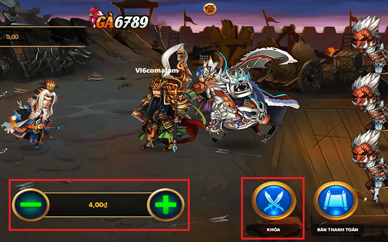 Các tính năng trong giao diện game Tam Quốc Diễn Nghĩa Các tính năng trong giao diện game Tam Quốc Diễn Nghĩa