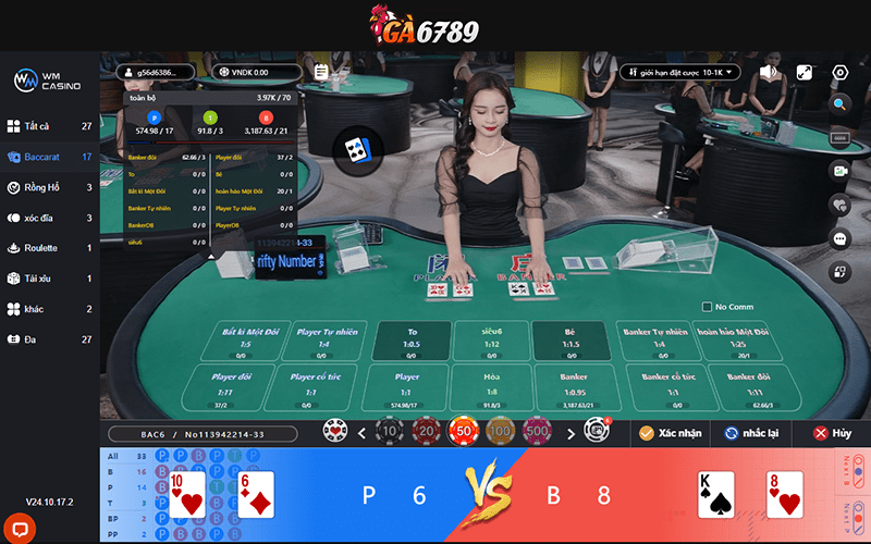Luật chơi các cược Baccarat online Luật chơi các cược Baccarat online