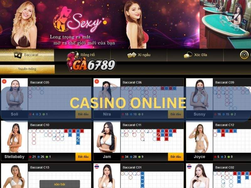 Casino online cung cấp đa dạng các tựa game cá cược Casino online cung cấp đa dạng các tựa game cá cược