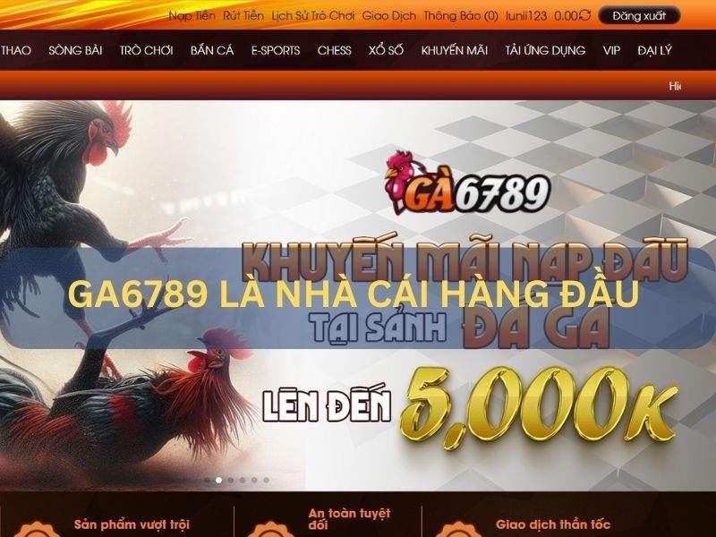 GA6789 là sân chơi cá cược hàng đầu thị trường hiện tại GA6789 là sân chơi cá cược hàng đầu thị trường hiện tại