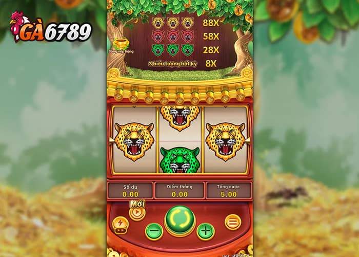 Giao diện quay thưởng Báo Kim Tiền GA6789 Giao diện quay thưởng Báo Kim Tiền GA6789