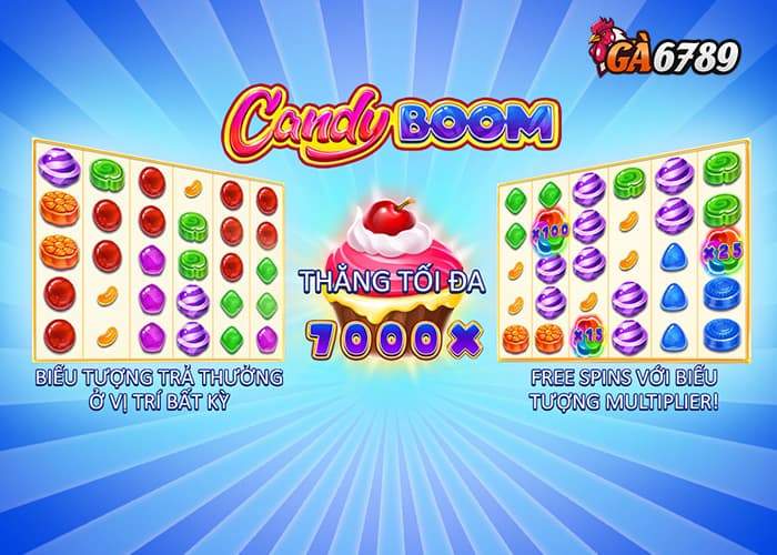 Giới thiệu các bước tham gia Bùng Nổ Kẹo tại GA6789 Giới thiệu các bước tham gia Bùng Nổ Kẹo tại GA6789